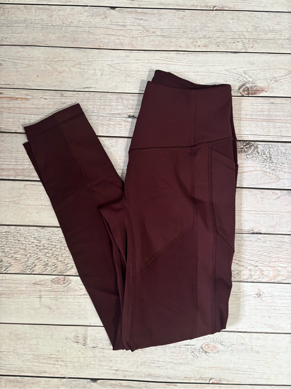 lululemon athletica High-Rise Leggings in Burgundy